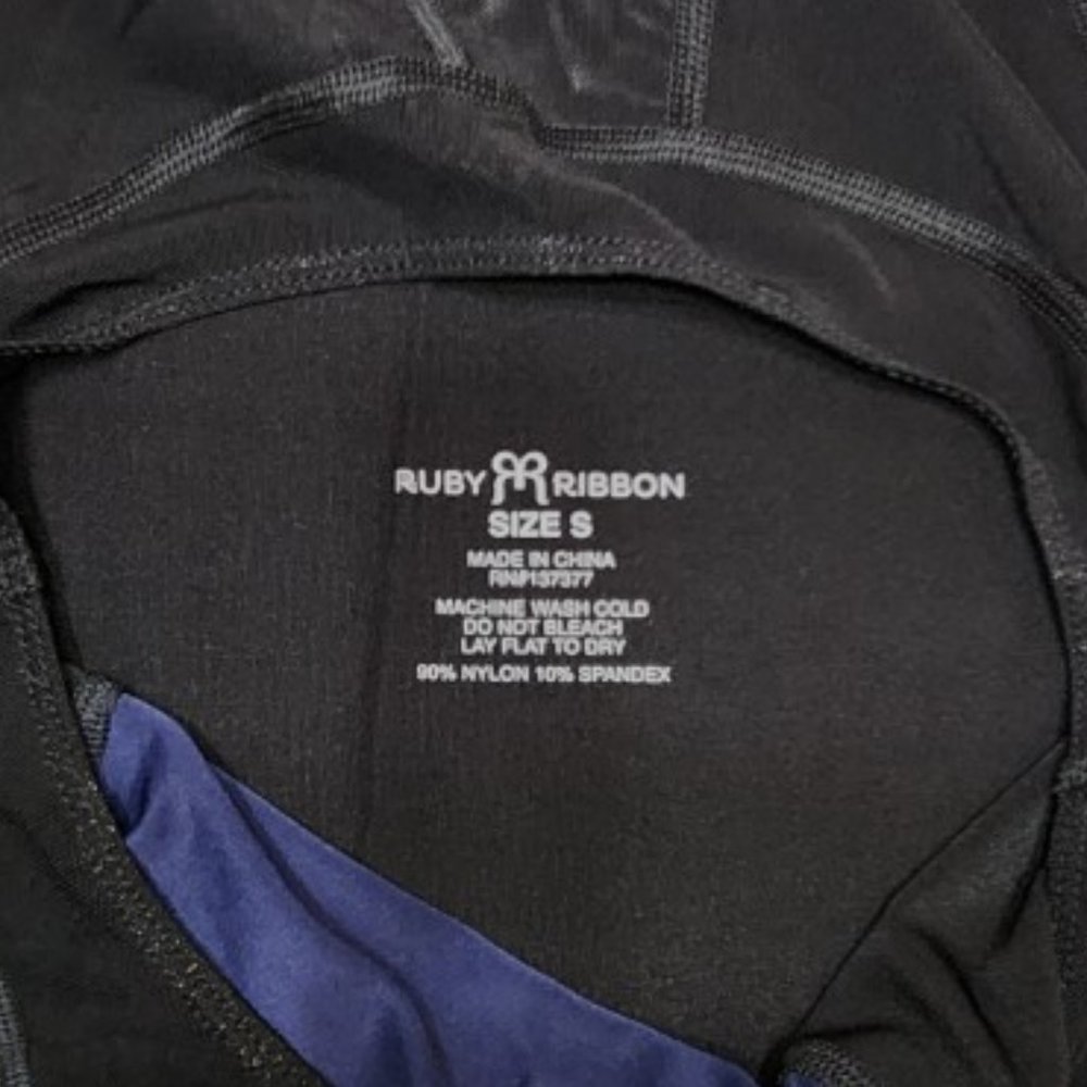 Ruby Ribbon Colorblock Tank ~ Small #1455 - Picture 9 of 11